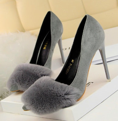 YEELOCA 6 Colors Show Thin m002 Sexy Party Shoes 2019 New Shallow Women Pumps Pointed Toe High Heels Shoes Wedding Shoe KZ0O5