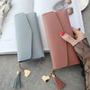 2020 Fashion Women's Wallets Simple Zipper Purses Envelop Long Wallet Women Long Section Clutch Wallet Soft PU Leather Money Bag