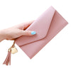 2020 Fashion Women's Wallets Simple Zipper Purses Envelop Long Wallet Women Long Section Clutch Wallet Soft PU Leather Money Bag