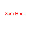 GENSHUO High Heels Shoes Women Pumps Flock Leopard Print Sexy Stilettos 10 12cm Party Heeled Designer Shoes Plus Big Size 11 12