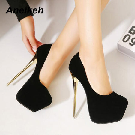 Women High Heels Brand Pumps Women Shoes Pointed Toe Buckle Strap Butterfly Summer Sexy Party Shoes Wedding Shoes Plus Size DE