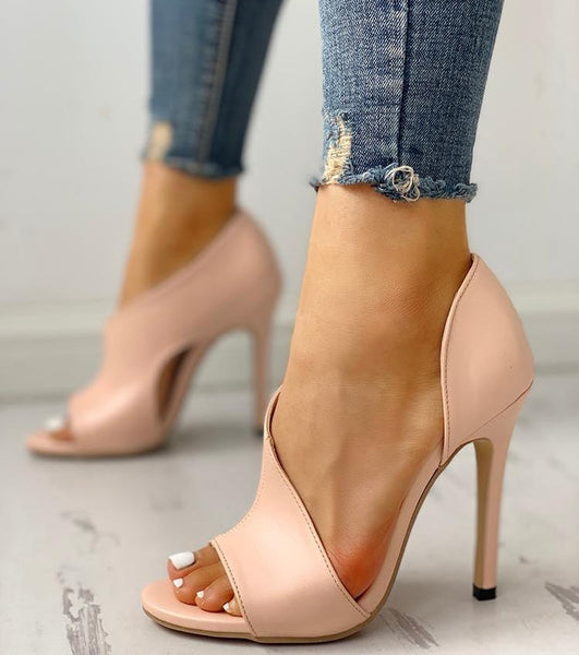 Nieuwe Vrouwen Pompen Schoenen Vrouw Mode Sexy Pumps Hoge Hakken Zomer Dames Verhoogd Stiletto Peep Toe Sandalen Wedding Party Schoenen